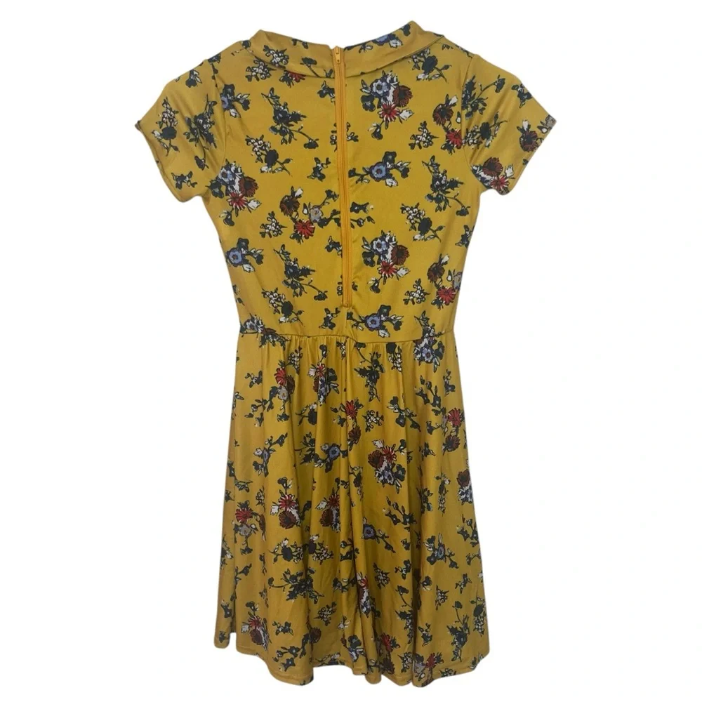 Weissman Showtime Under The Boardwalk 13036 Dance Costume floral print dress - Picture 7 of 8